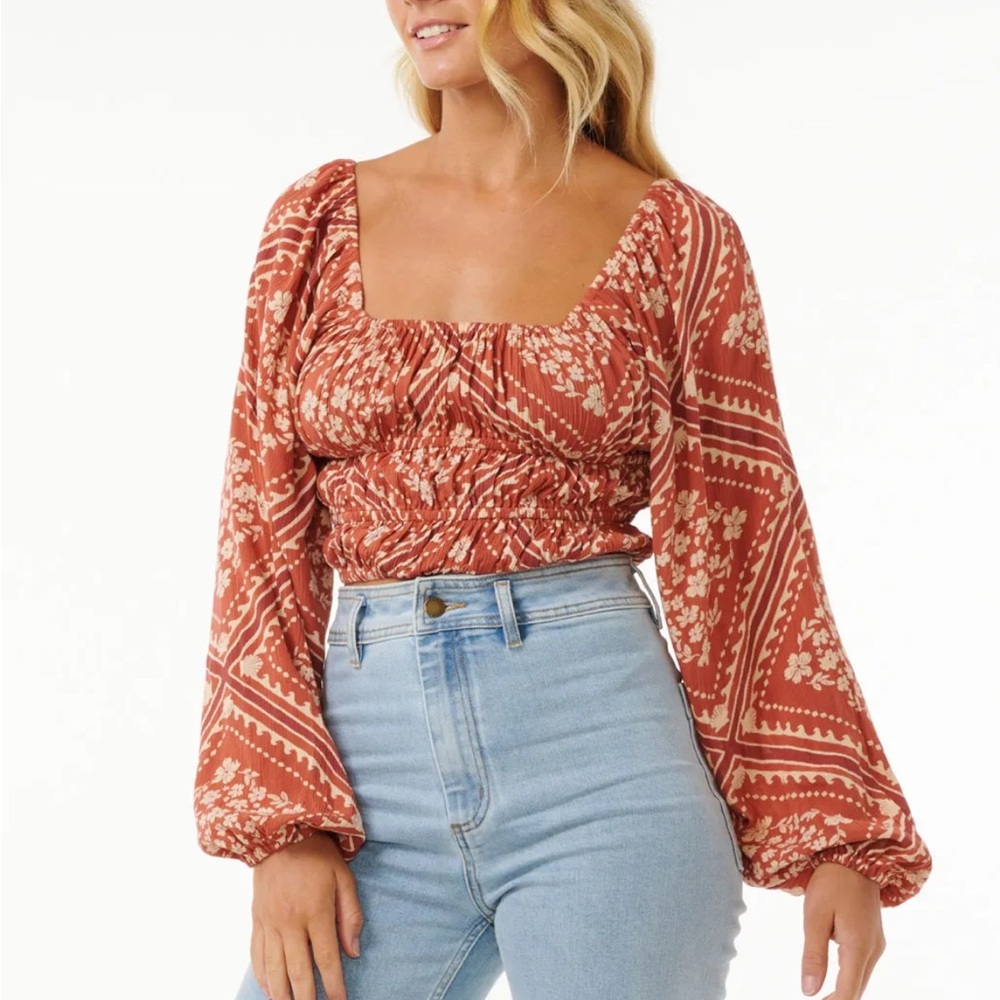 Ripcurl 🌊 Soleil Floral Long Sleeve Top